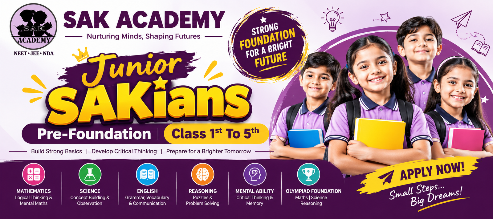Junior SAKians NextGenα Batch